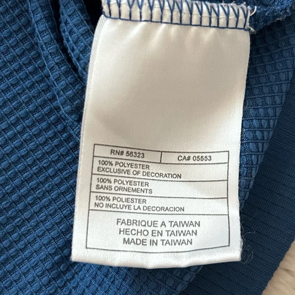 Nike Sphere‎ Dry Blue Polo Shirt Size XL